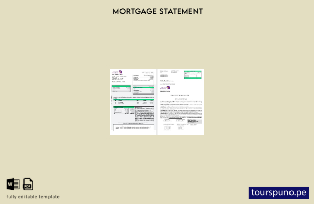 listo para imprimir el extracto de hipoteca de Omani Bank Nizwa en formato Word 